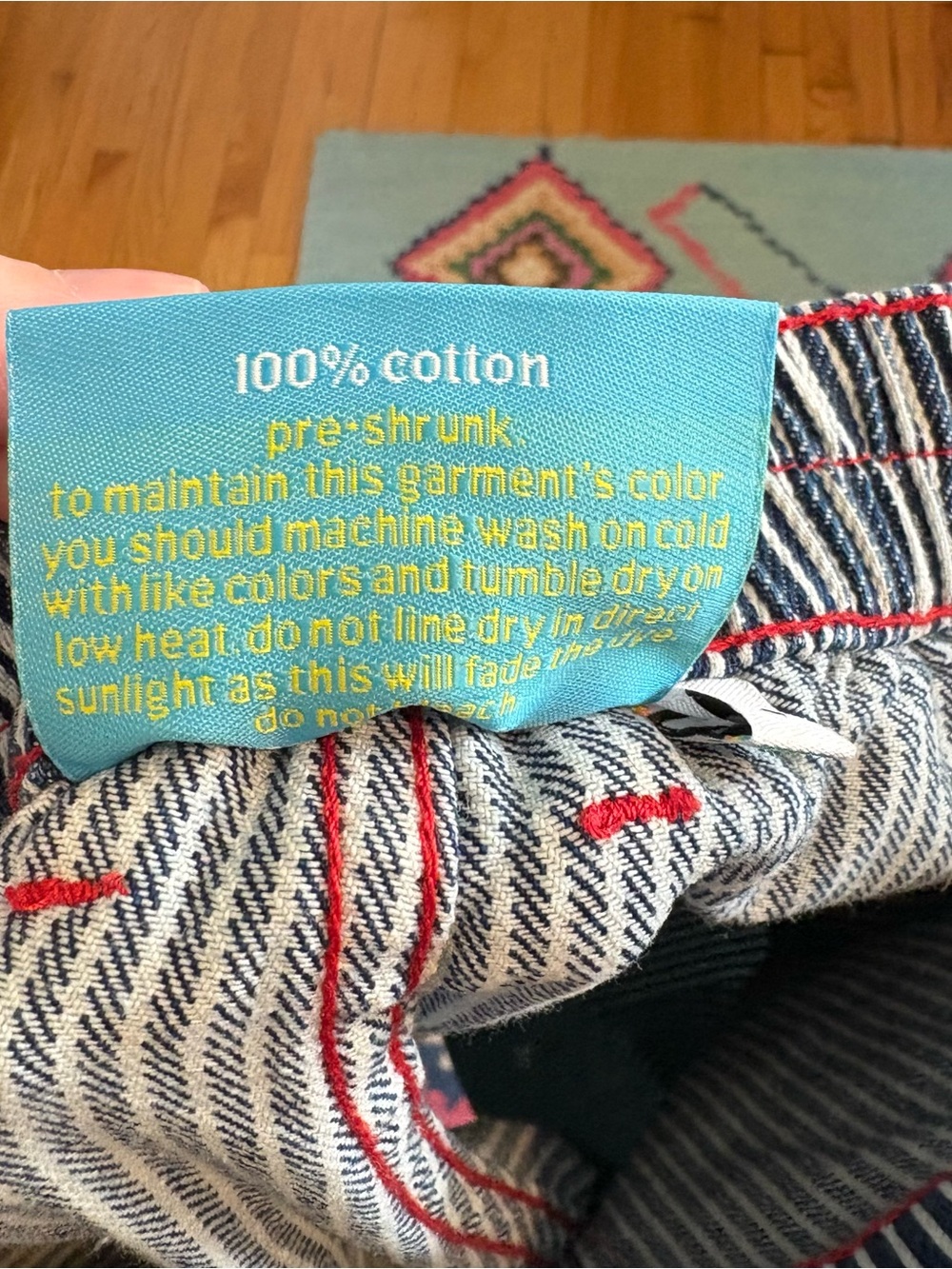 Big Bud Press work pants in railroad stripe - Picture 8 of 8